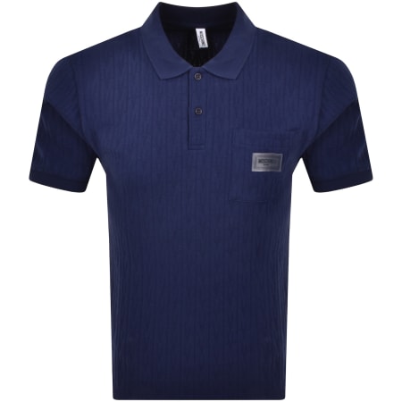 Tシャツ・カットソー Moschino SS25 Moschino Shirts Blue (251ZZ0226 02581303) Men's Moschino Clothing | Mainline Menswear US